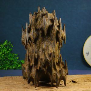 Natural old material Vietnamese Ba Trang agarwood shaped decorative piece